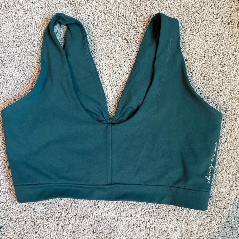 Gymshark Green Seamless Sports Bra Intimates